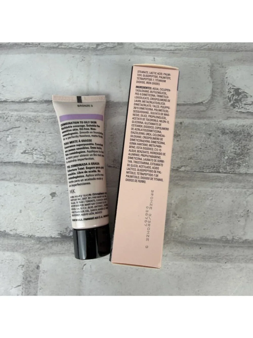 Mary Kay Timewise Bronze 3 Matte-Wear Liquid Foundation 1 Oz 038767 NOS